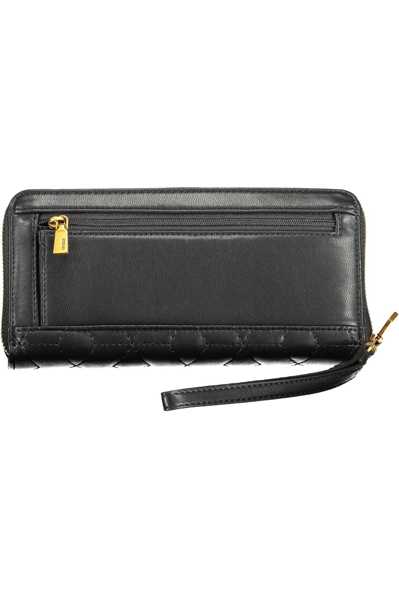 Black Polyurethane Women Wallet