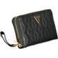 Black Polyurethane Women Wallet
