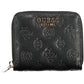 Black Polyurethane Women Wallet