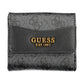 Black Polyurethane Women Wallet