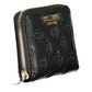 Black Polyurethane Women Wallet