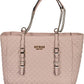 Pink Polyethylene Women Handbag