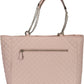 Pink Polyethylene Women Handbag