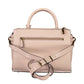 Pink Polyethylene Women Handbag