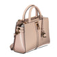 Pink Polyethylene Women Handbag