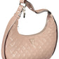 Pink Polyethylene Women Handbag
