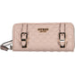 Pink Polyurethane Women Wallet