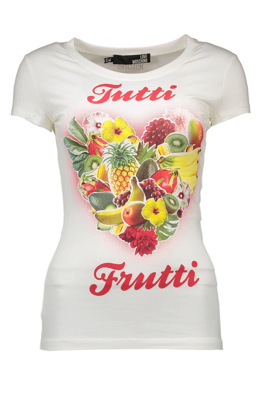 White Cotton Women Top