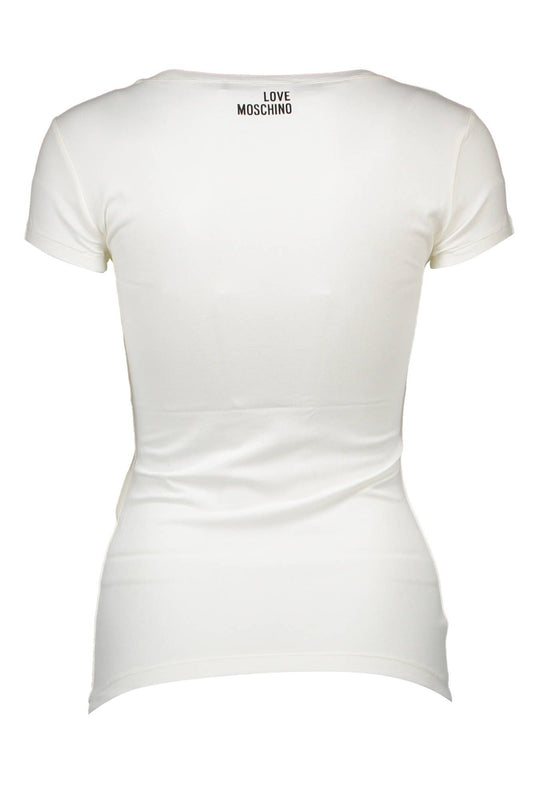 White Cotton Women Top