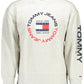 Gray Cotton Men Sweater