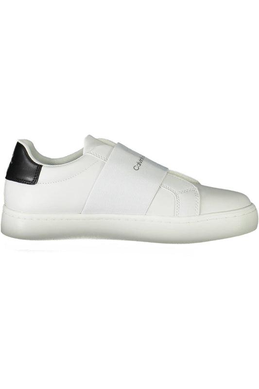 White Leather Women Sneaker