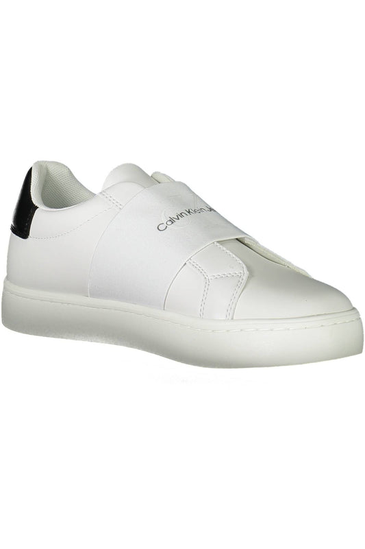 White Leather Women Sneaker