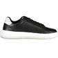 Black Polyester Men Sneaker