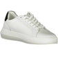 White Polyester Men Sneaker