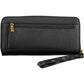 Black Polyurethane Women Wallet