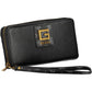 Black Polyurethane Women Wallet