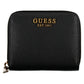Black Polyurethane Women Wallet