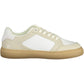White Polyester Men Sneaker
