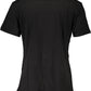 Black Cotton Men T-Shirt