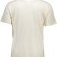 White Cotton Men T-Shirt