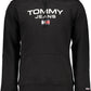 Black Cotton Men Sweater