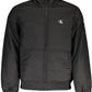 Black Polyester Men Jacket