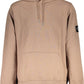 Brown Cotton Men Sweater