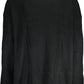 Black Cotton Men Sweater