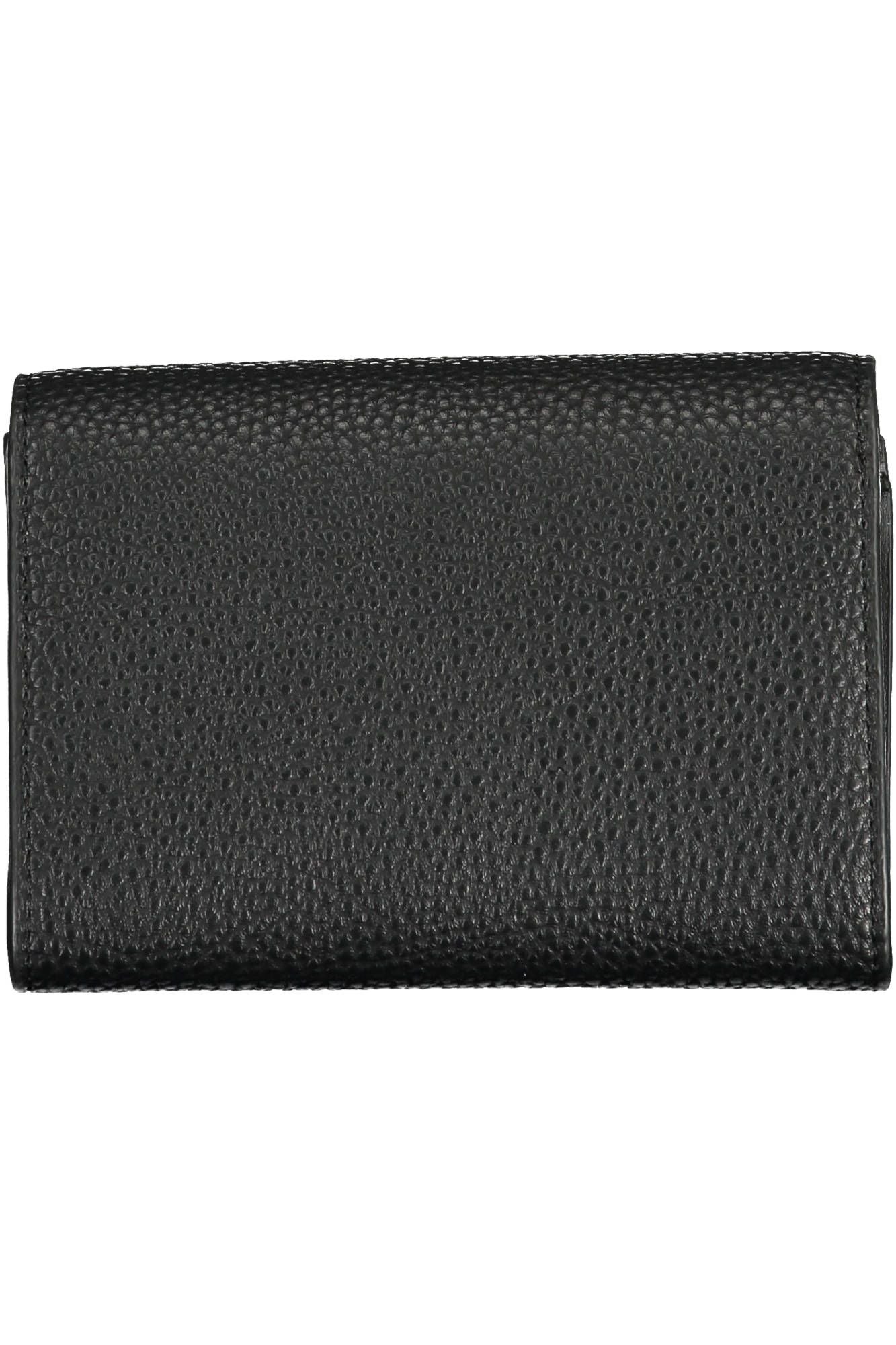 Black Polyurethane Women Wallet