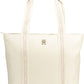 Beige Polyester Women Handbag