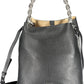 Black Leather Women Handbag