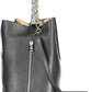Black Leather Women Handbag