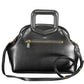 Black Polyurethane Women Handbag