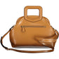 Brown Polyethylene Women Handbag