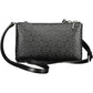 Black Polyester Women Handbag