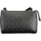 Black Polyester Women Handbag