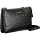 Black Polyester Women Handbag