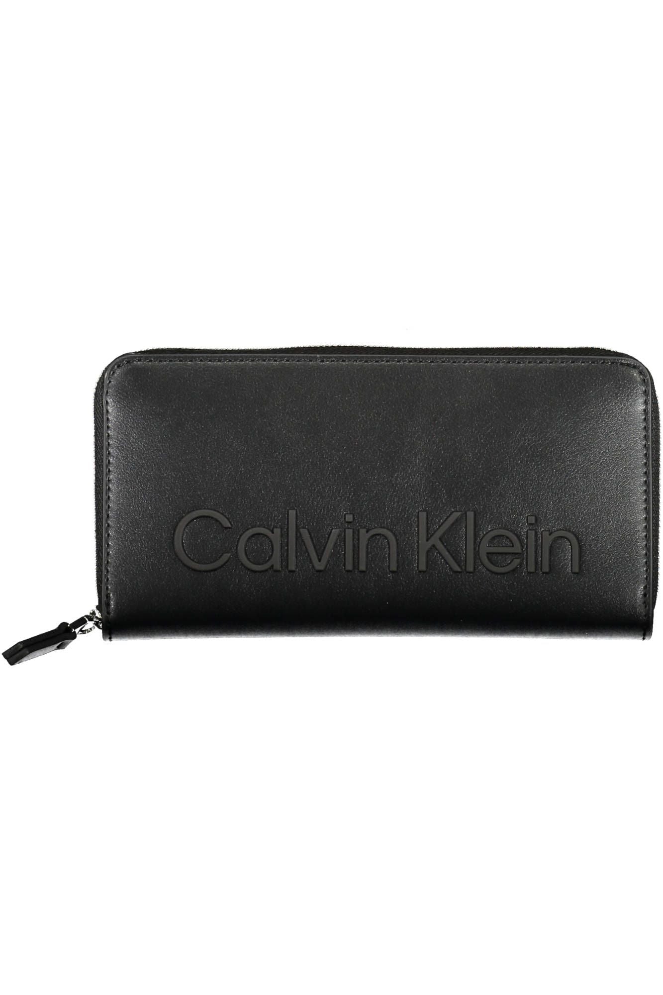 Black Polyurethane Women Wallet
