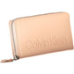 Pink Polyester Women Wallet
