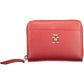 Red Polyester Women Wallet