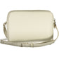 White Polyester Women Handbag
