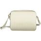 White Polyester Women Handbag