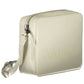 White Polyester Women Handbag