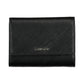 Black Polyurethane Women Wallet