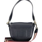 Blue Polyester Women Handbag