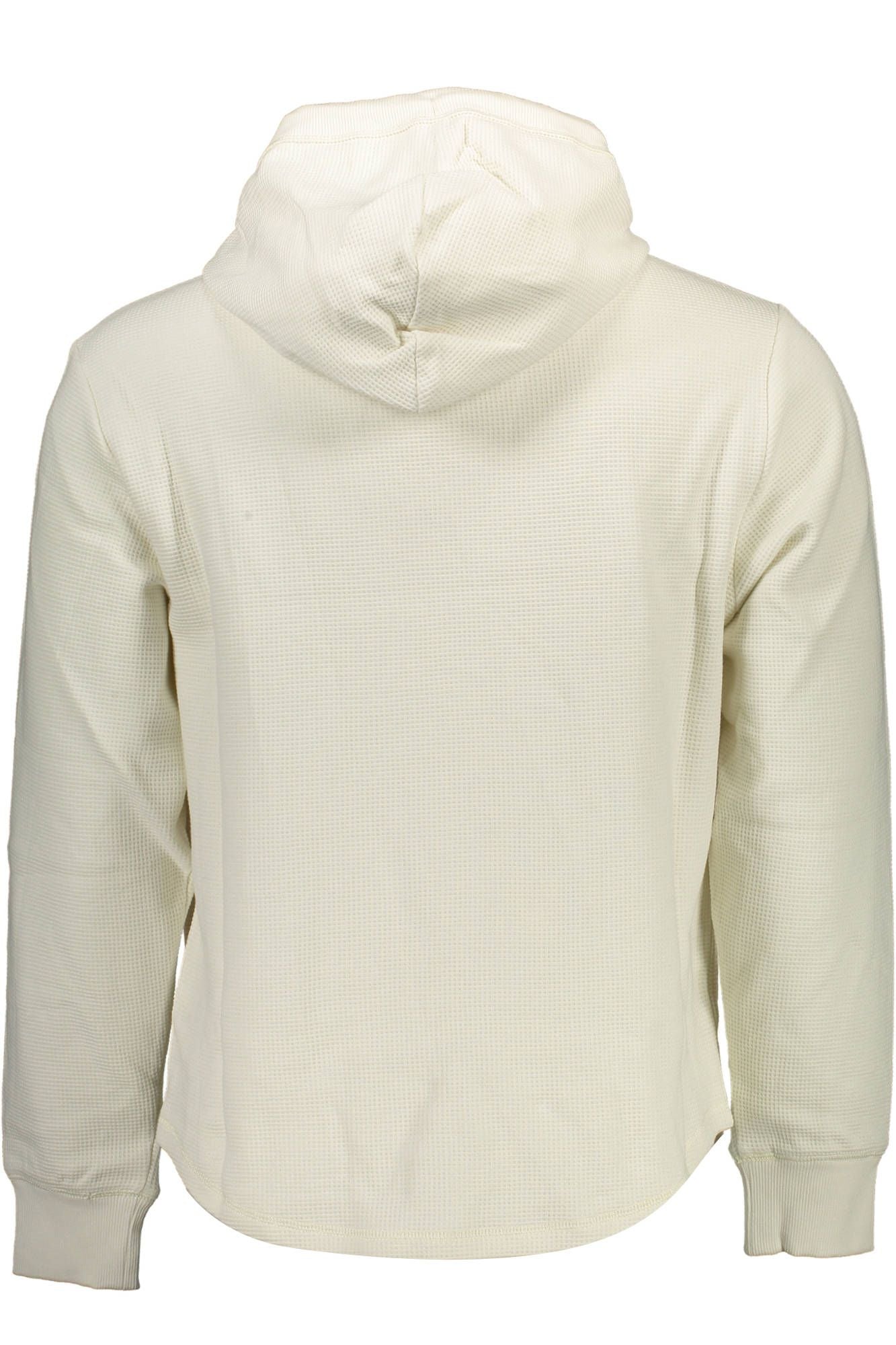White Cotton Men Sweater