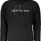 Black Cotton Men Sweater
