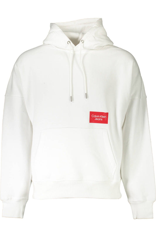 White Cotton Men Sweater