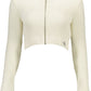White Cotton Women Cardigan