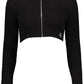 Black Cotton Women Sweater
